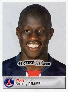 Sticker Boukary Dramé - FOOT 2006-2007 - Panini