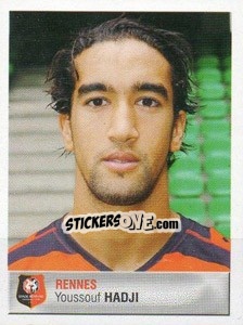 Sticker Youssouf Hadji - FOOT 2006-2007 - Panini