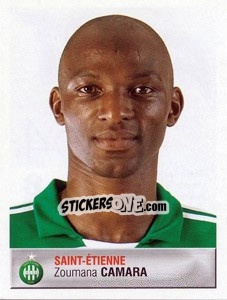 Sticker Zoumana Camara - FOOT 2006-2007 - Panini