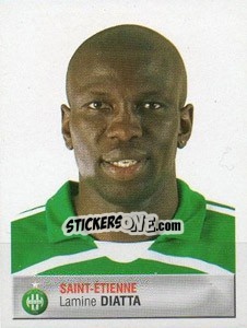 Sticker Lamine Diatta - FOOT 2006-2007 n. 355 - Panini