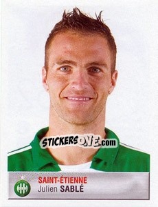 Sticker Julien Sablé - FOOT 2006-2007 n. 362 - Panini