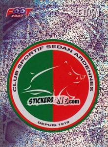 Sticker Sedan écusson - FOOT 2006-2007 - Panini