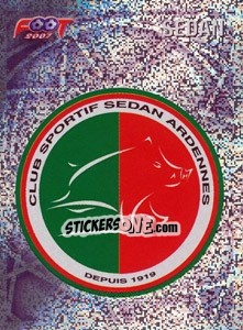 Sticker Sedan écusson - FOOT 2006-2007 n. 369 - Panini