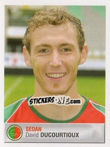 Sticker David Ducourtioux - FOOT 2006-2007 n. 374 - Panini