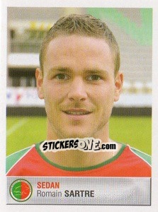 Sticker Romain Sartre - FOOT 2006-2007 n. 376 - Panini