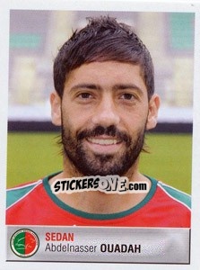 Sticker Abdelnasser Ouadah - FOOT 2006-2007 n. 383 - Panini