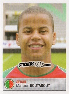 Sticker Mansour Boutabout - FOOT 2006-2007 n. 389 - Panini