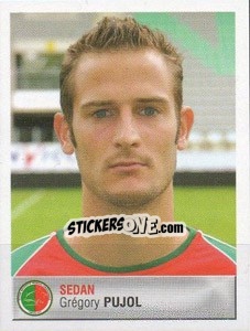 Sticker Grégory Pujol - FOOT 2006-2007 n. 390 - Panini