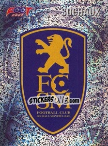 Sticker Sochaux écusson - FOOT 2006-2007 n. 391 - Panini