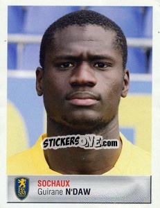 Sticker Guirane N'Daw - FOOT 2006-2007 n. 400 - Panini