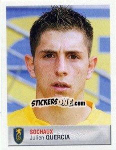 Cromo Julien Quercia - FOOT 2006-2007 n. 411 - Panini