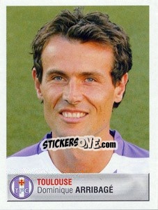 Sticker Dominique Arribagé - FOOT 2006-2007 - Panini