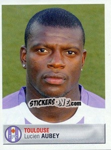 Sticker Lucien Aubey - FOOT 2006-2007 n. 421 - Panini