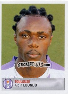 Figurina Albin Ebondo - FOOT 2006-2007 n. 422 - Panini