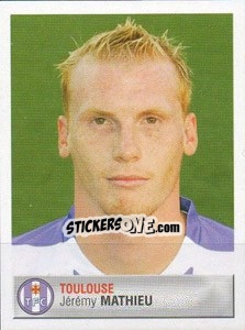 Sticker Jérémy Mathieu - FOOT 2006-2007 n. 423 - Panini