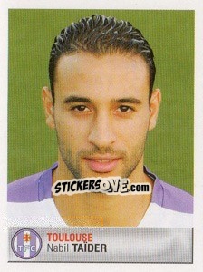 Sticker Nabil Taïder - FOOT 2006-2007 n. 428 - Panini
