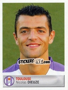 Sticker Nicolas Dieuze - FOOT 2006-2007 n. 429 - Panini