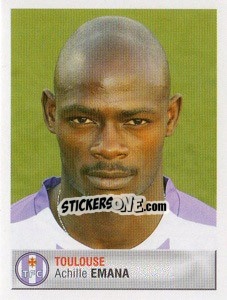 Sticker Achille Emana - FOOT 2006-2007 - Panini