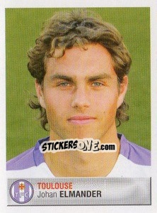 Cromo Johan Elmander - FOOT 2006-2007 - Panini