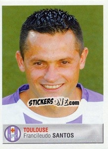 Sticker Francileudo Santos - FOOT 2006-2007 n. 433 - Panini