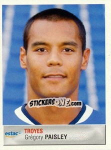 Sticker Grégory Paisley - FOOT 2006-2007 - Panini