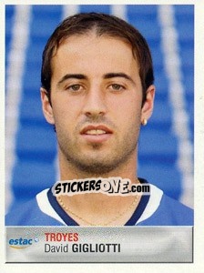 Sticker David Gigliotti - FOOT 2006-2007 - Panini