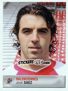 Sticker José Saez - FOOT 2006-2007 - Panini