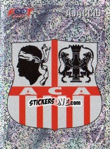 Sticker Ajaccio écusson - FOOT 2006-2007 n. 481 - Panini
