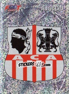 Sticker Ajaccio écusson - FOOT 2006-2007 - Panini