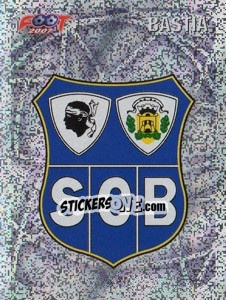 Sticker Bastia écusson - FOOT 2006-2007 n. 487 - Panini