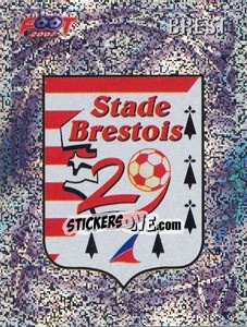 Sticker Brest écusson - FOOT 2006-2007 - Panini