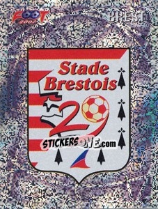 Sticker Brest écusson - FOOT 2006-2007 n. 490 - Panini