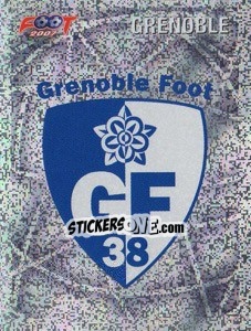 Cromo Grenoble écusson - FOOT 2006-2007 - Panini