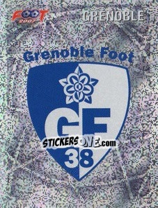 Sticker Grenoble écusson - FOOT 2006-2007 n. 505 - Panini