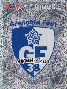 Figurina Grenoble écusson - FOOT 2006-2007 - Panini