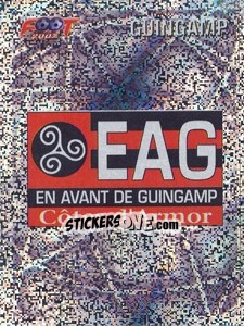 Cromo Guingamp écusson