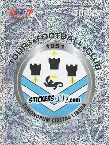 Sticker Tours écusson - FOOT 2006-2007 n. 538 - Panini