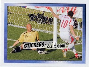 Sticker France - Suisse - FOOT 2006-2007 n. 539 - Panini