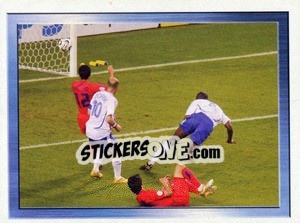Sticker France - Corée-Du-Sud - FOOT 2006-2007 n. 540 - Panini
