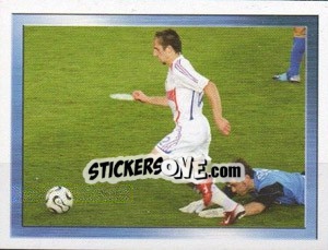 Sticker France - Espagne - FOOT 2006-2007 n. 544 - Panini