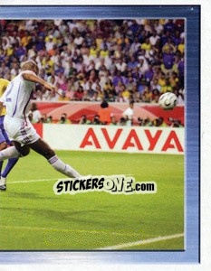 Sticker France - Brésil - FOOT 2006-2007 n. 551 - Panini