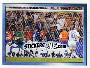Sticker France - Portugal - FOOT 2006-2007 n. 557 - Panini