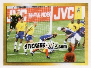 Sticker Coupe Du Monde 1998 - France/Brésil - FOOT 2006-2007 - Panini