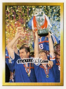 Sticker Euro 2000 - Célébration - FOOT 2006-2007 - Panini