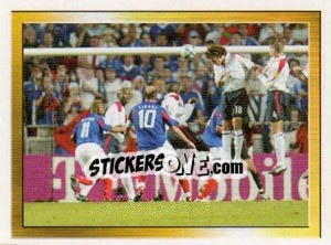 Sticker Euro 2004 - France/Angleterre - FOOT 2006-2007 - Panini