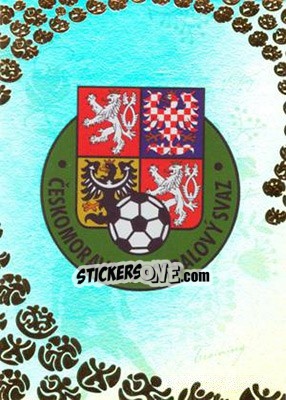 Sticker Ceska Republika - UEFA Euro Austria-Switzerland 2008. Trading Cards n. 5 - Panini