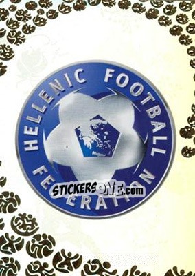 Sticker Hellas - UEFA Euro Austria-Switzerland 2008. Trading Cards - Panini