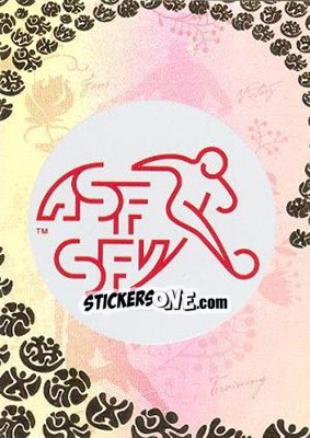 Sticker Helvetia - UEFA Euro Austria-Switzerland 2008. Trading Cards n. 10 - Panini