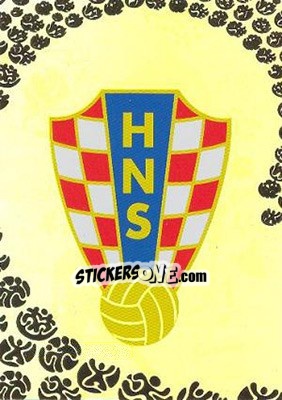 Sticker Hrvatska - UEFA Euro Austria-Switzerland 2008. Trading Cards n. 11 - Panini