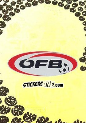 Sticker Osterreich - UEFA Euro Austria-Switzerland 2008. Trading Cards n. 14 - Panini